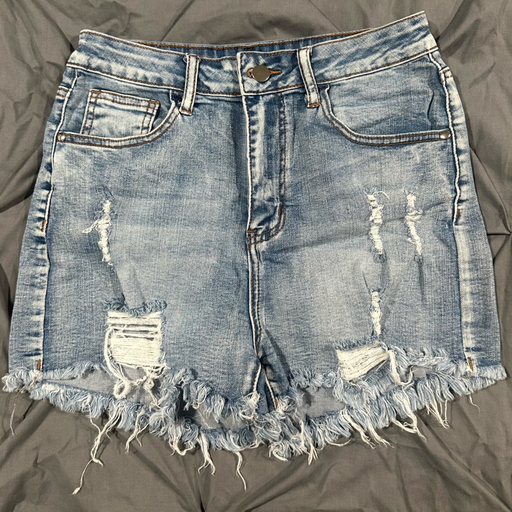 High rise shorts
